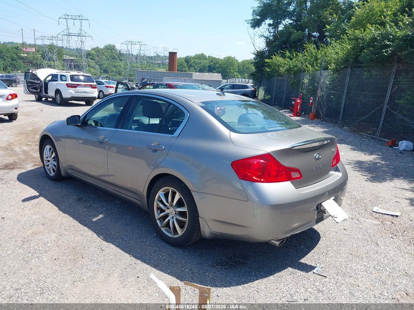 2008 INFINITI G35X auction photo 3