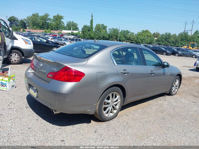 2008 INFINITI G35X auction photo 4