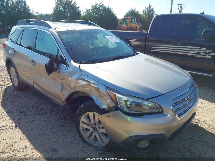 Vin: 4s4bsbhc4g3319497, lot: 46315131, subaru outback 2.5i premium 2016 img_1