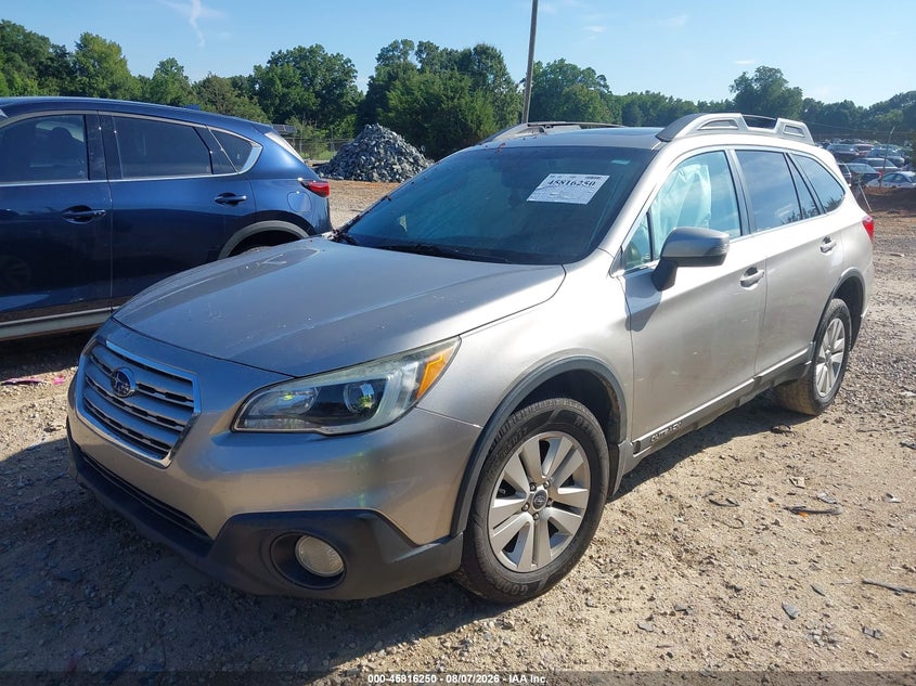 Vin: 4s4bsbhc4g3319497, lot: 46315131, subaru outback 2.5i premium 20162