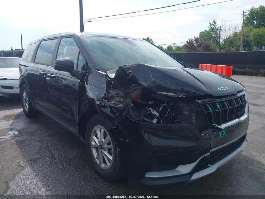Vin: kndnb4h35n6091633, lot: 46315138, kia carnival mpv lx seat package 2022 img_1