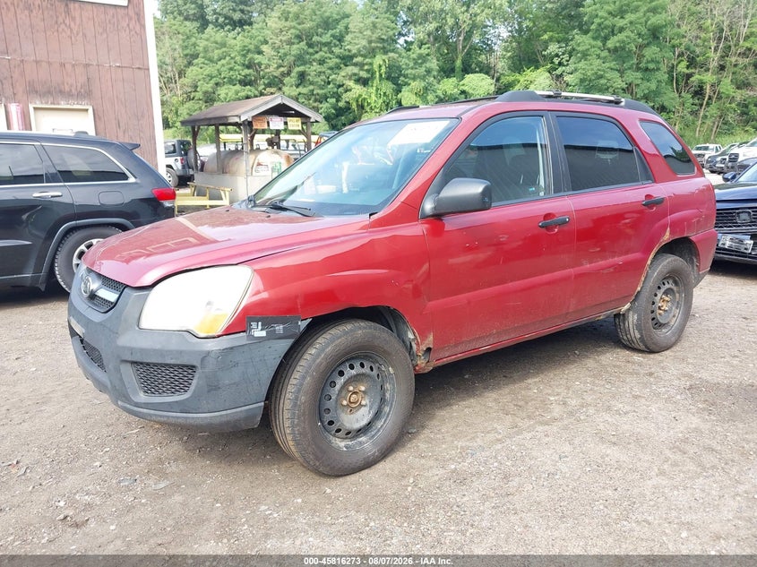 Vin: kndkgca38a7727460, lot: 46315155, kia sportage lx v6 20102