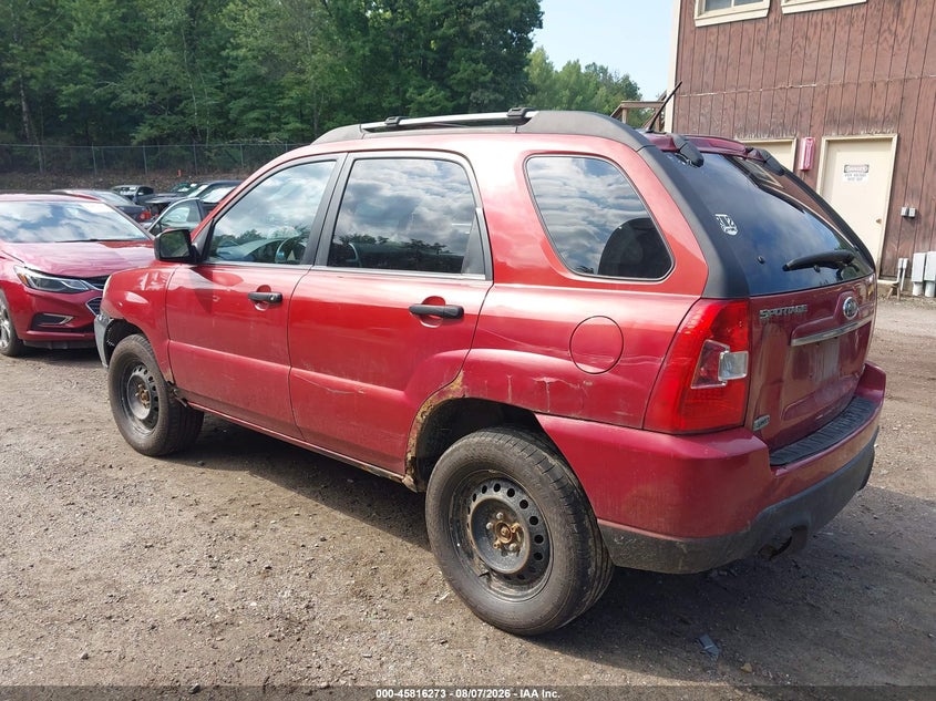 Vin: kndkgca38a7727460, lot: 46315155, kia sportage lx v6 20103
