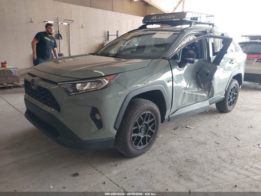 Vin: 2t3w1rfv5mw147267, lot: 46315201, toyota rav4 xle 20212