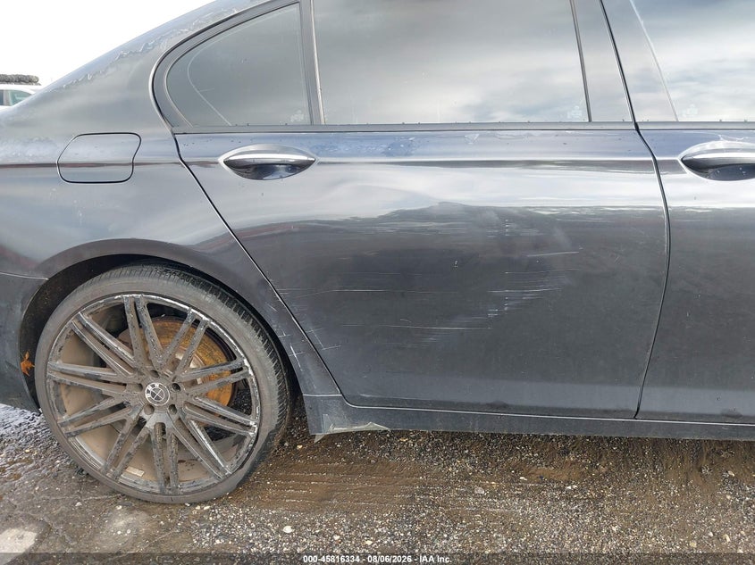 BMW 740I 2012 VIN WBAKA4C59CDS99387