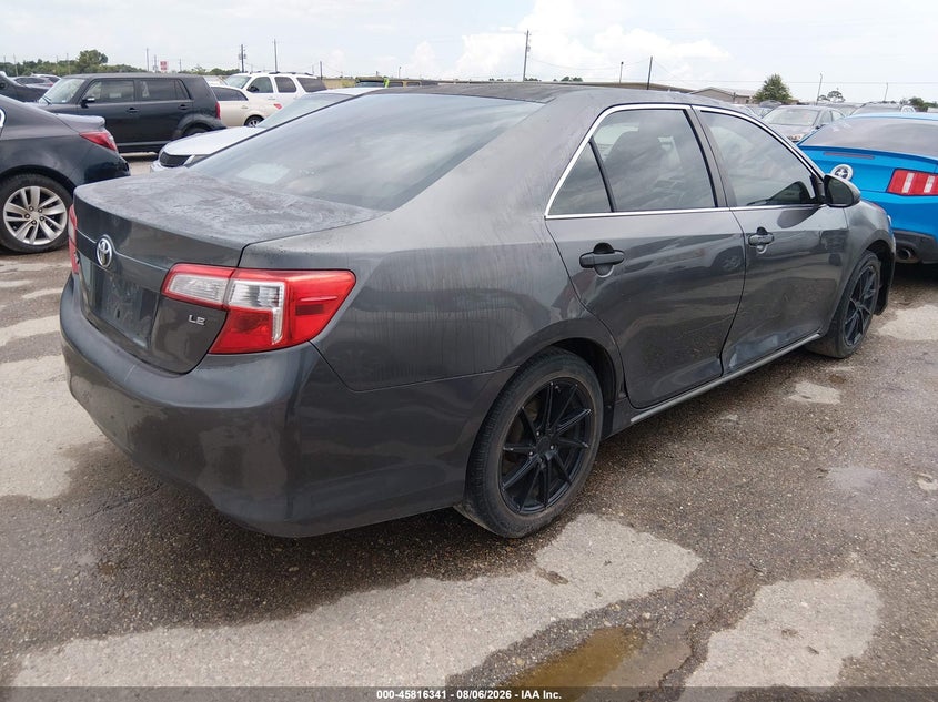 2012 TOYOTA CAMRY SEDAN 2.5L I-4 DOHC, VVT, 178HP