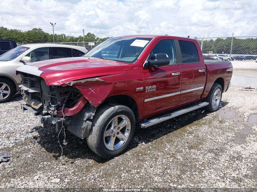 Vin: 1c6rr6lt5es228830, lot: 46315229, ram 1500 big horn 20142