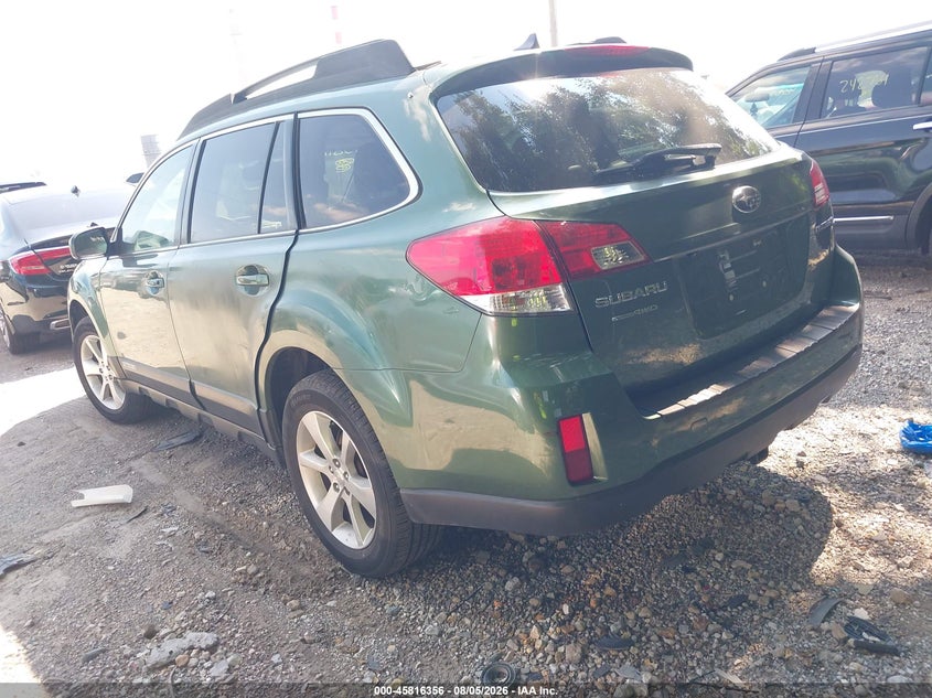 Vin: 4s4brckcxd3252247, lot: 46315237, subaru outback 2.5i limited 20133