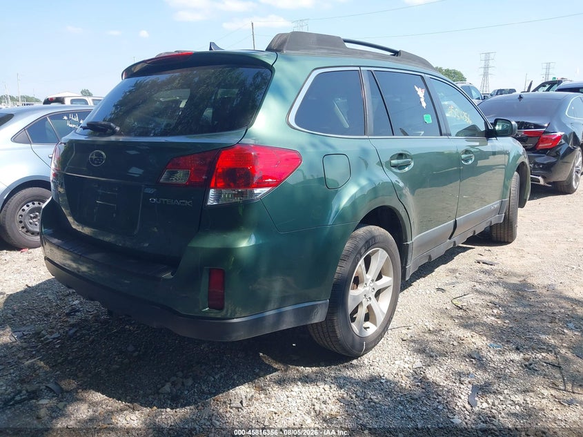 Vin: 4s4brckcxd3252247, lot: 46315237, subaru outback 2.5i limited 20134