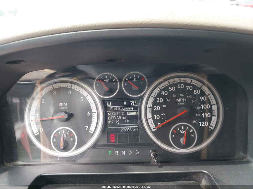 2011 RAM RAM 1500 auction photo 7