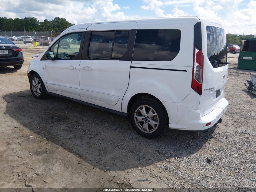 Vin: nm0ge9f76f1201670, lot: 46315272, ford transit connect xlt 20153