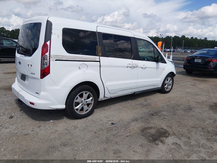 Vin: nm0ge9f76f1201670, lot: 46315272, ford transit connect xlt 20154