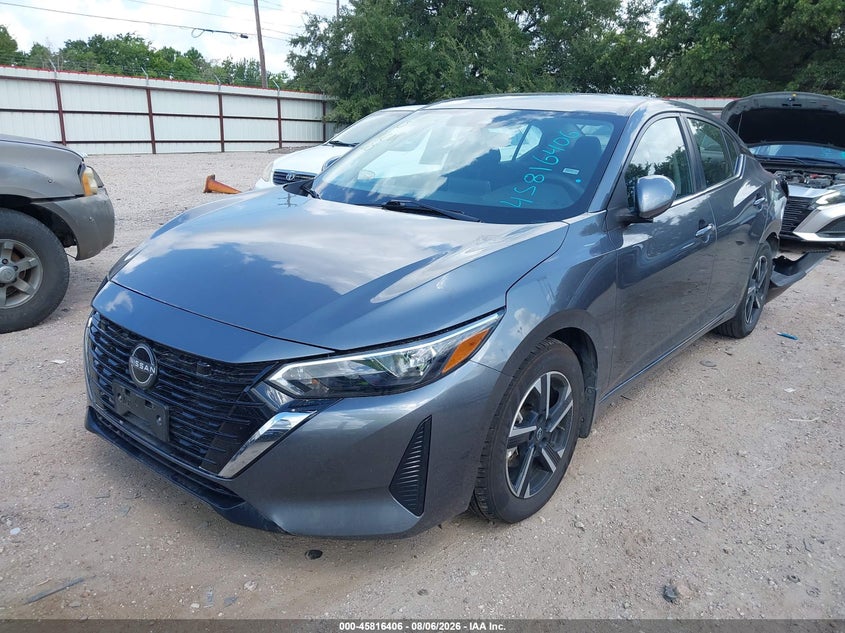 2025 Nissan Sentra Sv, Rear, IAAI, VIN 3N1AB8CV6SY271029 — photo 2