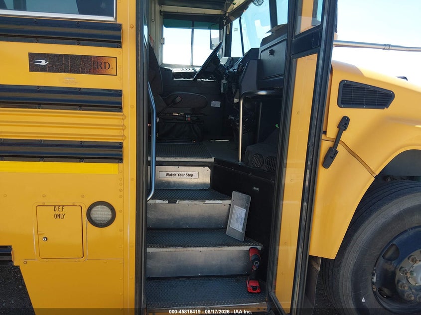 2016 BLUE BIRD SCHOOL BUS / TRANSIT BUS auction photo 5