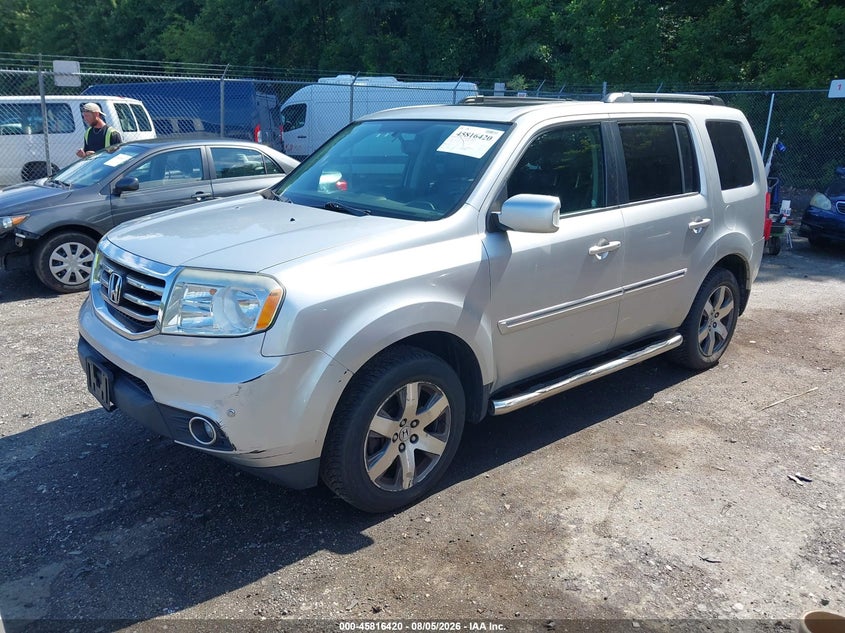 Vin: 5fnyf4h91db048402, lot: 46315301, honda pilot touring 20132