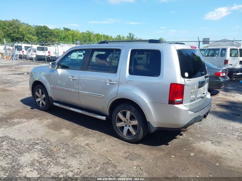 Vin: 5fnyf4h91db048402, lot: 46315301, honda pilot touring 20133