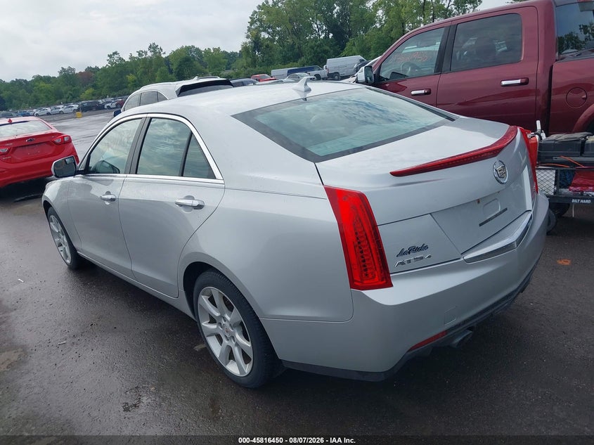 Vin: 1g6ag5rx4d0144852, lot: 46315331, cadillac ats standard 20133