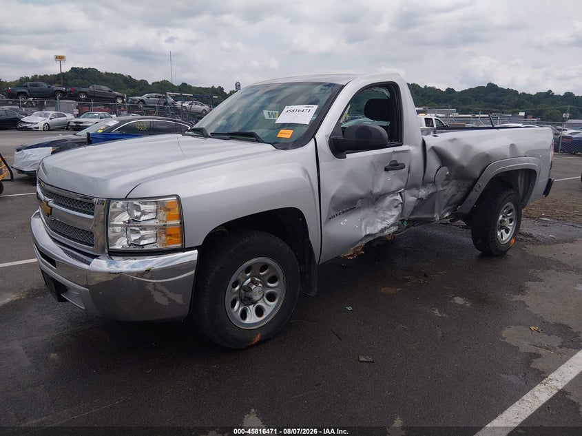 Vin: 1gcncpex2cz195434, lot: 46315352, chevrolet silverado 1500 work truck 20122