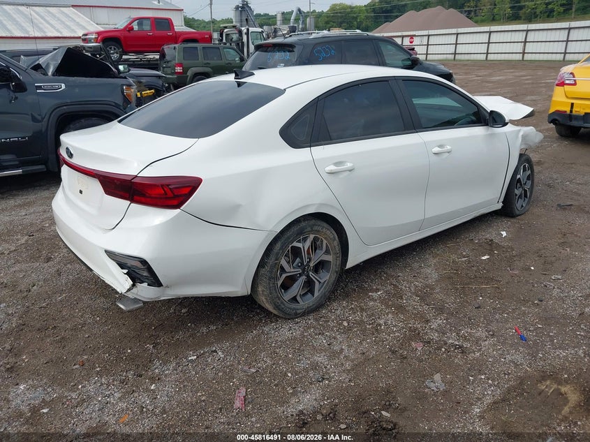 Vin: 3kpf24ad1le149767, lot: 46315372, kia forte lxs 20204