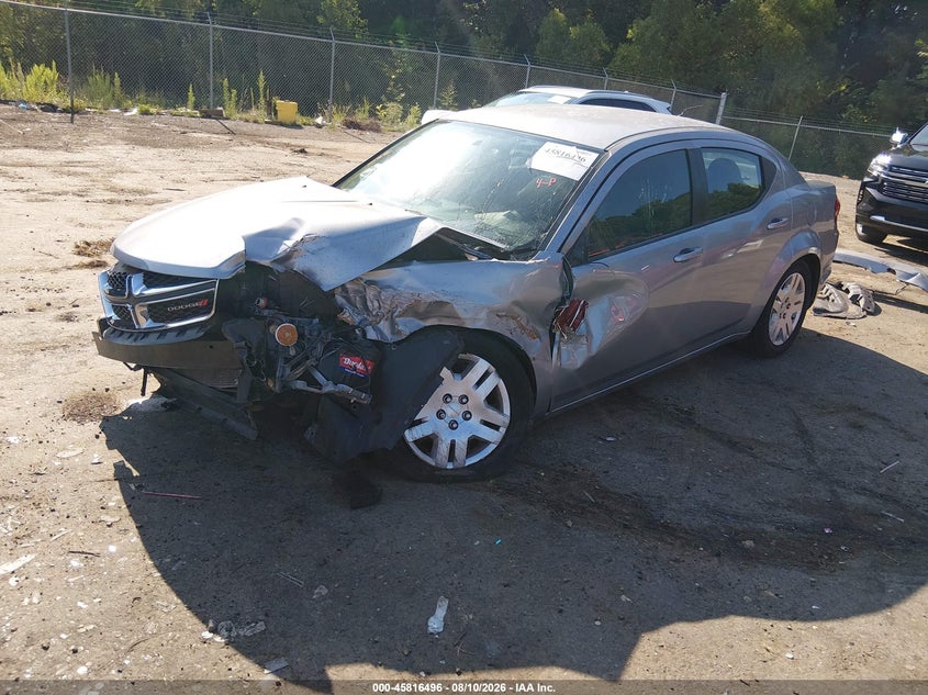 2014 DODGE AVENGER auction photo 2