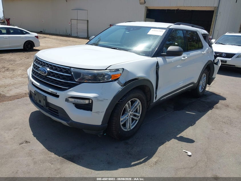 Vin: 1fmsk8dh1mgc30947, lot: 46315384, ford explorer xlt 20212