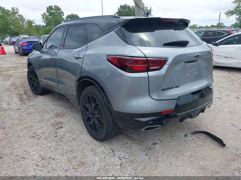 Vin: 3gnkbkrs3ps219774, lot: 46315385, chevrolet blazer awd rs 20233