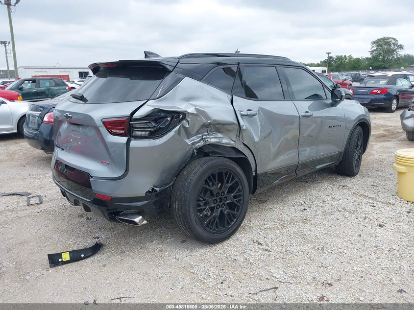 Vin: 3gnkbkrs3ps219774, lot: 46315385, chevrolet blazer awd rs 20234