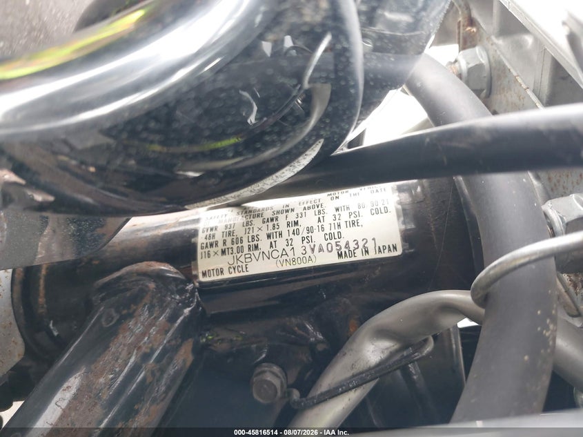 KAWASAKI VN800 1997