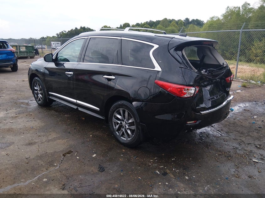 Vin: 5n1al0mn3ec519398, lot: 46315403, infiniti qx60 20143