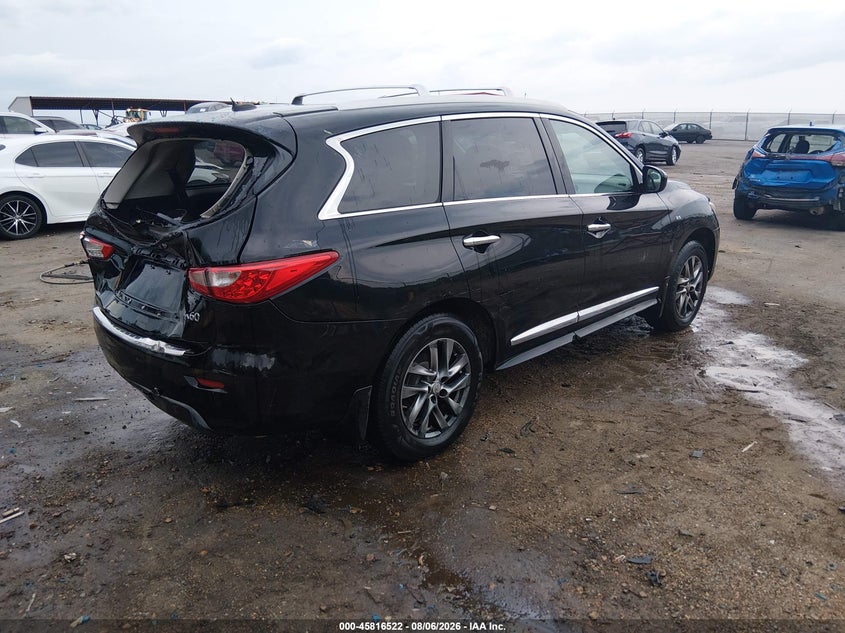 Vin: 5n1al0mn3ec519398, lot: 46315403, infiniti qx60 20144