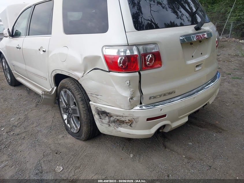 GMC ACADIA 2012 VIN 1GKKRTED9CJ233695