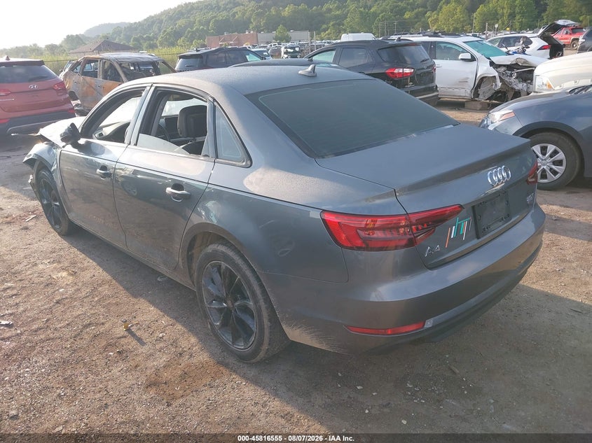Vin: wauanaf43hn051803, lot: 46315436, audi a4 premium 20173