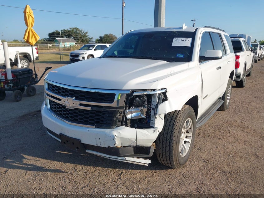 Vin: 1gnscbkc4jr221933, lot: 46315454, chevrolet tahoe lt 20182