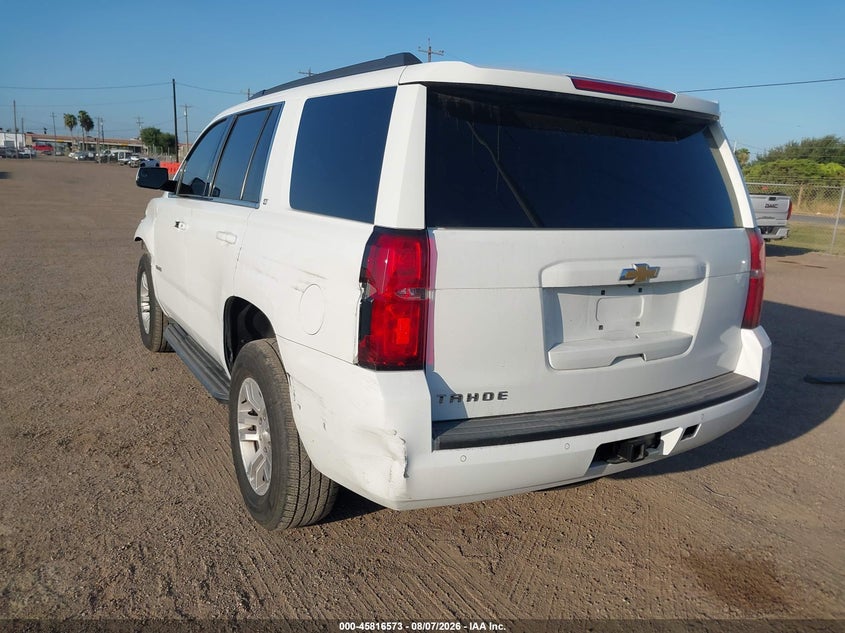Vin: 1gnscbkc4jr221933, lot: 46315454, chevrolet tahoe lt 20183