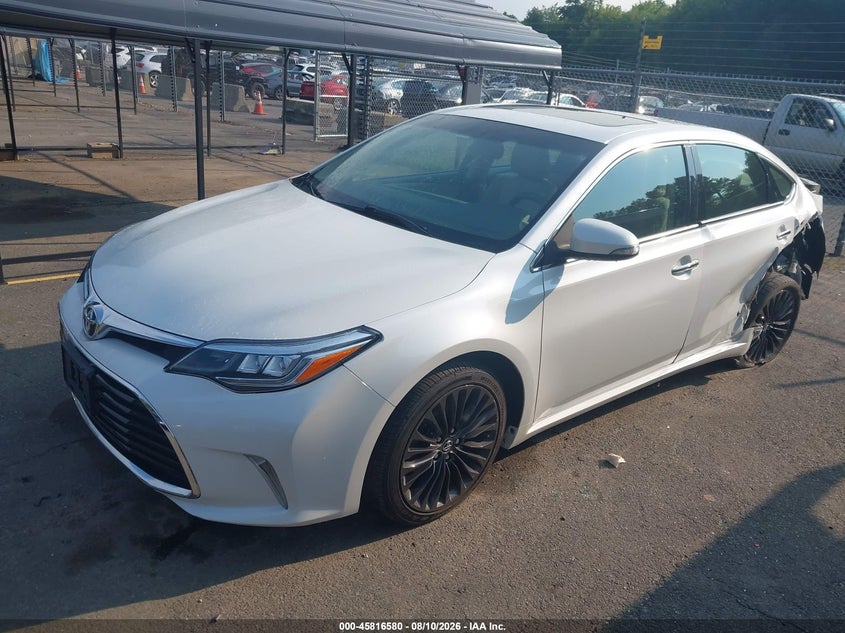 2016 Toyota Avalon, Левый зад, IAAI, VIN 4T1BK1EB2GU221424 — фото 2