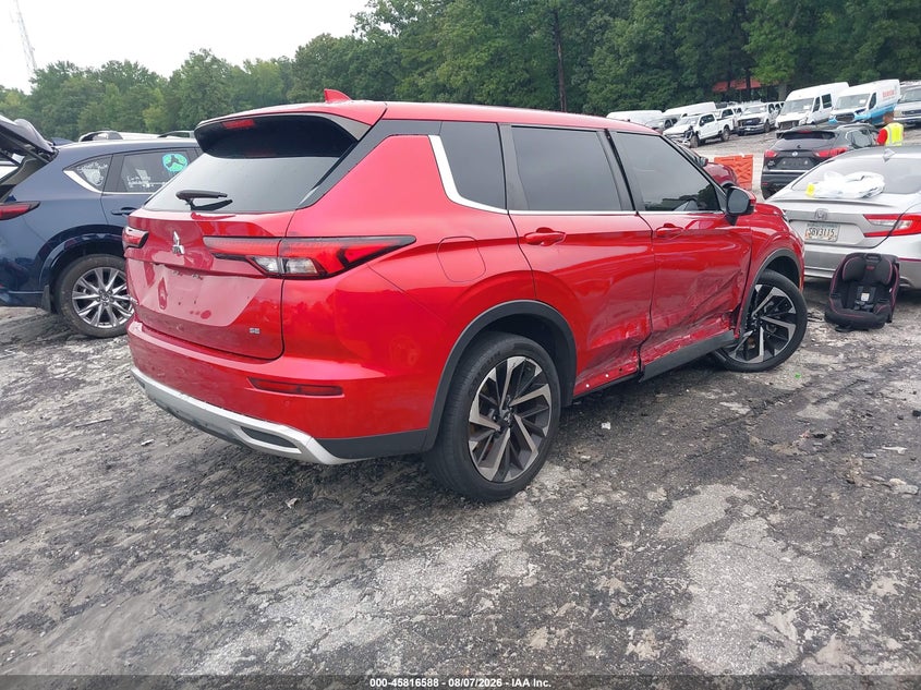 Vin: ja4j3ua82pz020645, lot: 46315469, mitsubishi outlander se 2.5 2wd/se black edition 2wd/se special edition 2wd 20234