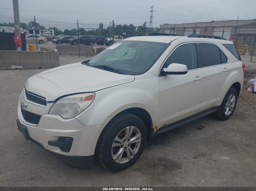2012 Chevrolet Equinox, Rear, IAAI, VIN 2GNALDEK5C1267471 — photo 2