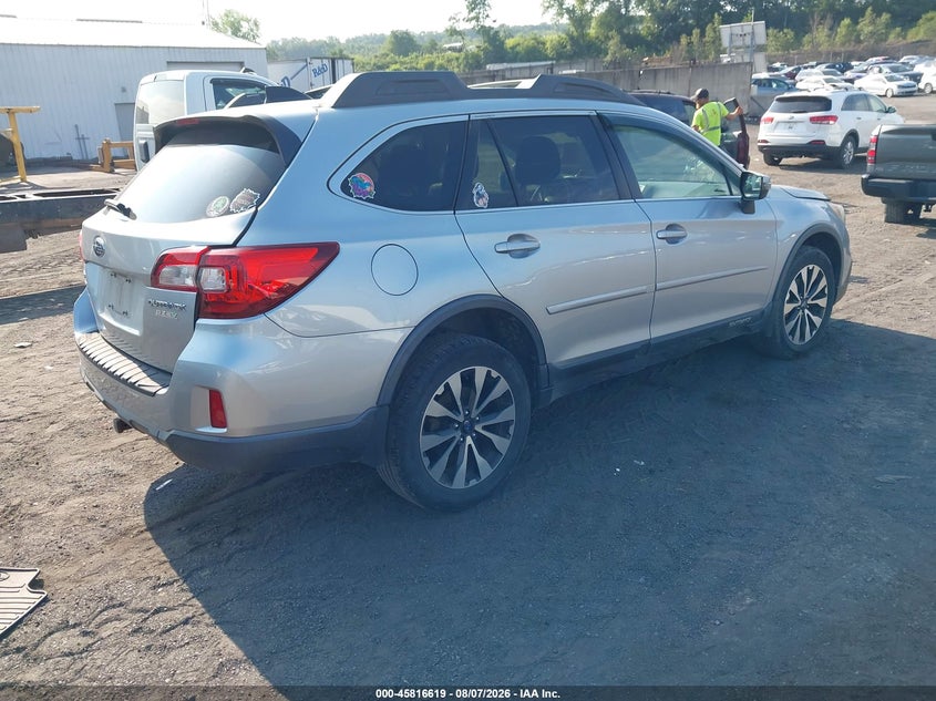 Vin: 4s4bsanc4g3227076, lot: 46315500, subaru outback 2.5i limited 20164