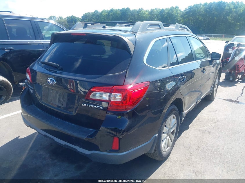 Vin: 4s4bsbcc5f3272907, lot: 46315517, subaru outback 2.5i premium 20154