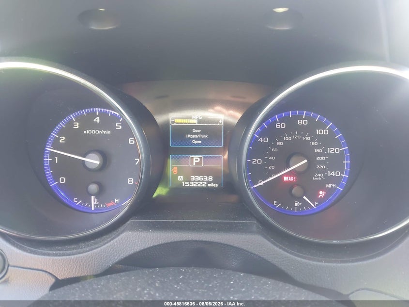 2015 SUBARU OUTBACK auction photo 7