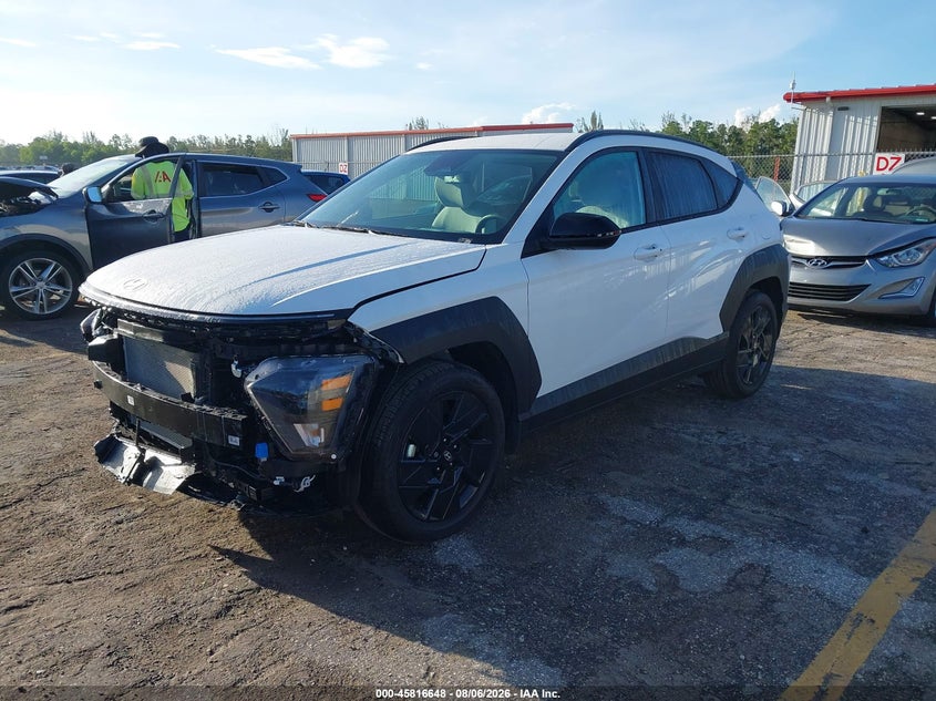 Vin: km8hf3ab3tu418385, lot: 46315529, hyundai kona sel sport 20262