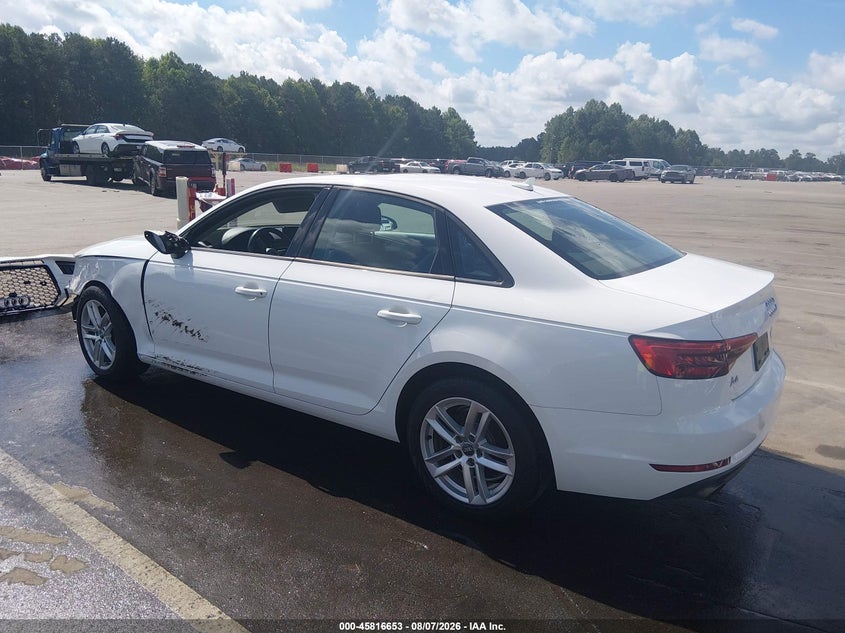 Vin: waugmaf40ha169344, lot: 46315534, audi a4 ultra premium 20173