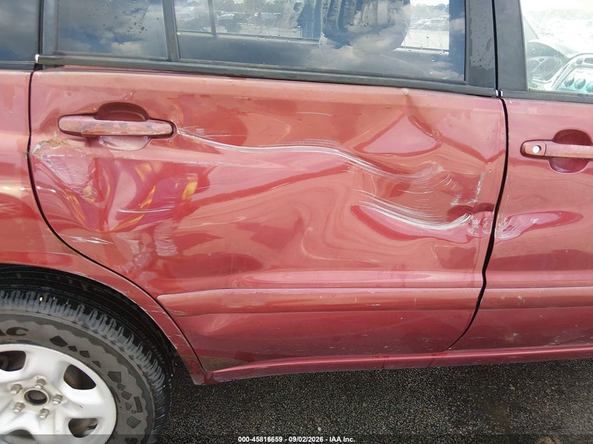 TOYOTA HIGHLANDER 2006 VIN JTEGD21A760154263