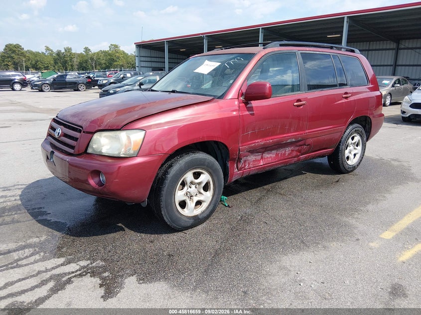 2006 TOYOTA HIGHLANDER auction photo 2