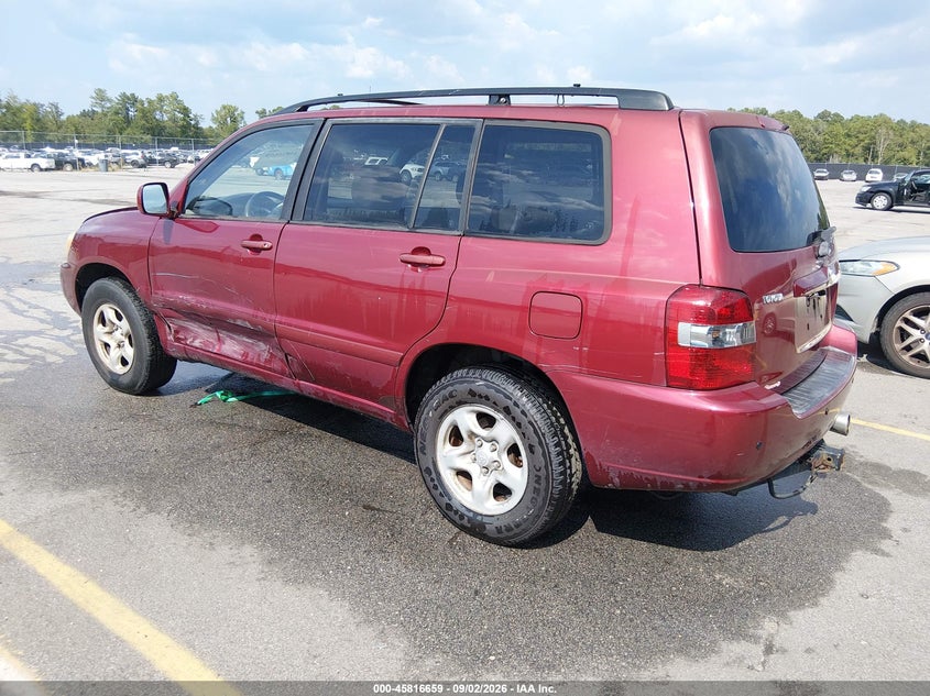 2006 TOYOTA HIGHLANDER auction photo 3