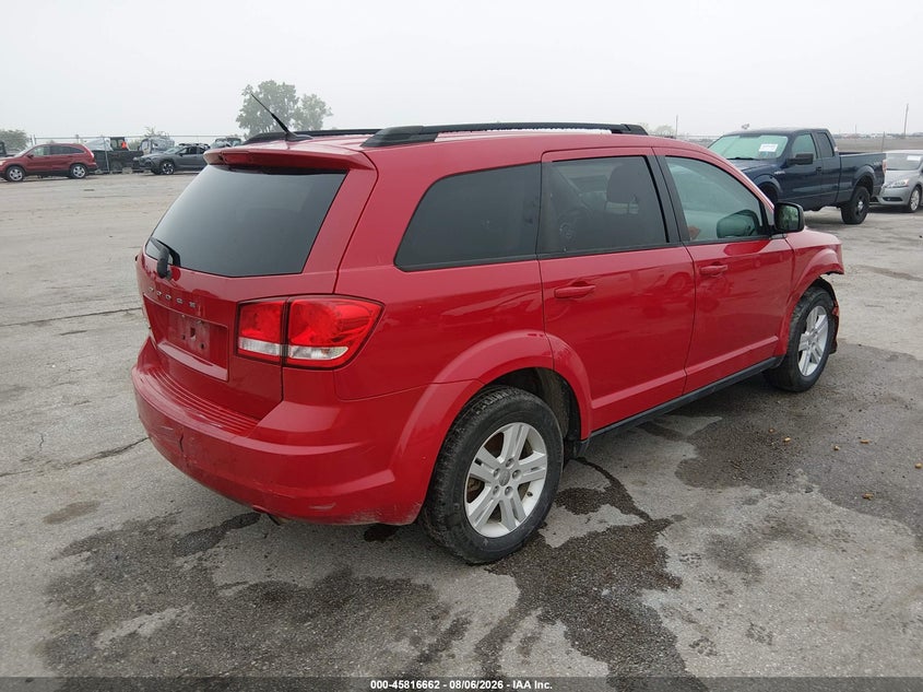 Vin: 3c4pdcab9ct367250, lot: 46315543, dodge journey se 20124