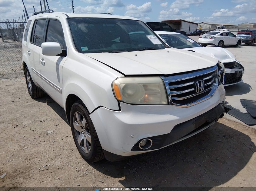 Vin: 5fnyf3h97eb028246, lot: 46315544, honda pilot touring 2014 img_1