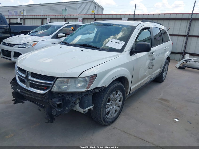 Vin: 3c4pdcab9ft671134, lot: 46315546, dodge journey se 20152