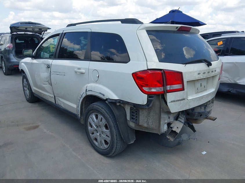 Vin: 3c4pdcab9ft671134, lot: 46315546, dodge journey se 20153