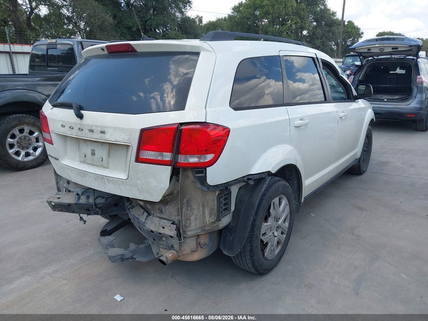 Vin: 3c4pdcab9ft671134, lot: 46315546, dodge journey se 20154